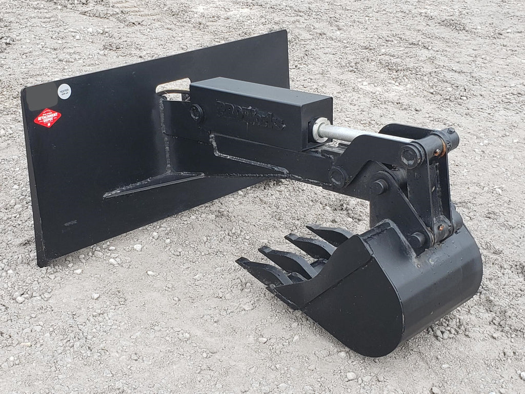 PROWORKS Backhoe Attachment with 12″ Bucket Fits Bobcat MT Mounting System