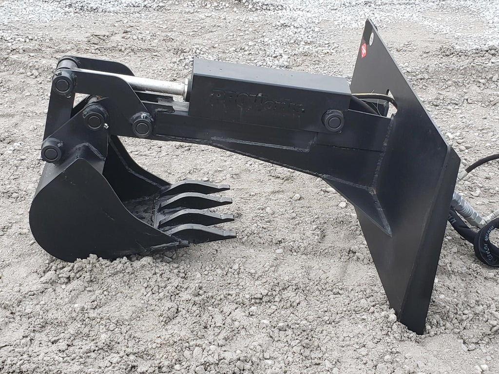 PROWORKS Backhoe Attachment with 12″ Bucket Fits Bobcat MT Mounting System
