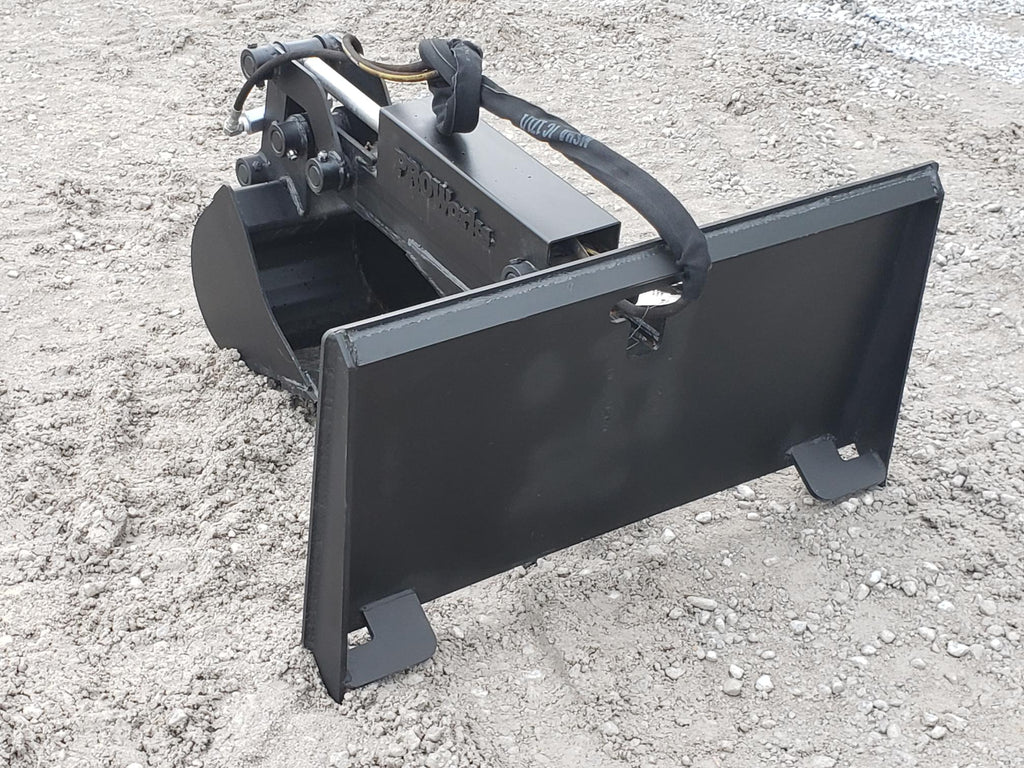 PROWORKS Backhoe Attachment with 12″ Bucket Fits Bobcat MT Mounting System