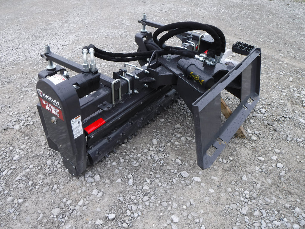 Bradco Harley M6 72″ Manual Landscape Power Rake Attachment