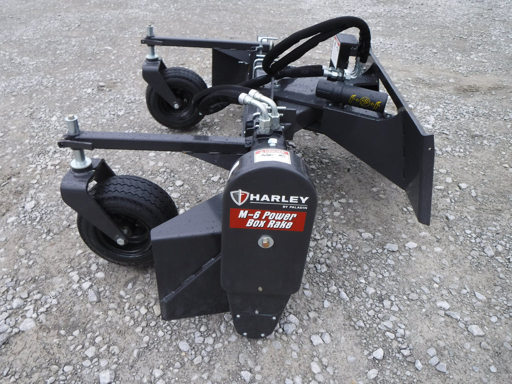 Bradco Harley M6 72″ Manual Landscape Power Rake Attachment