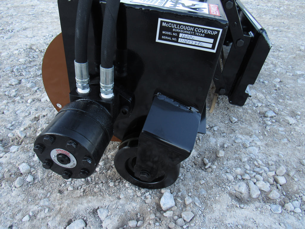 McCullough 1600 Coverup Trench Filler for Mini Skid Steer